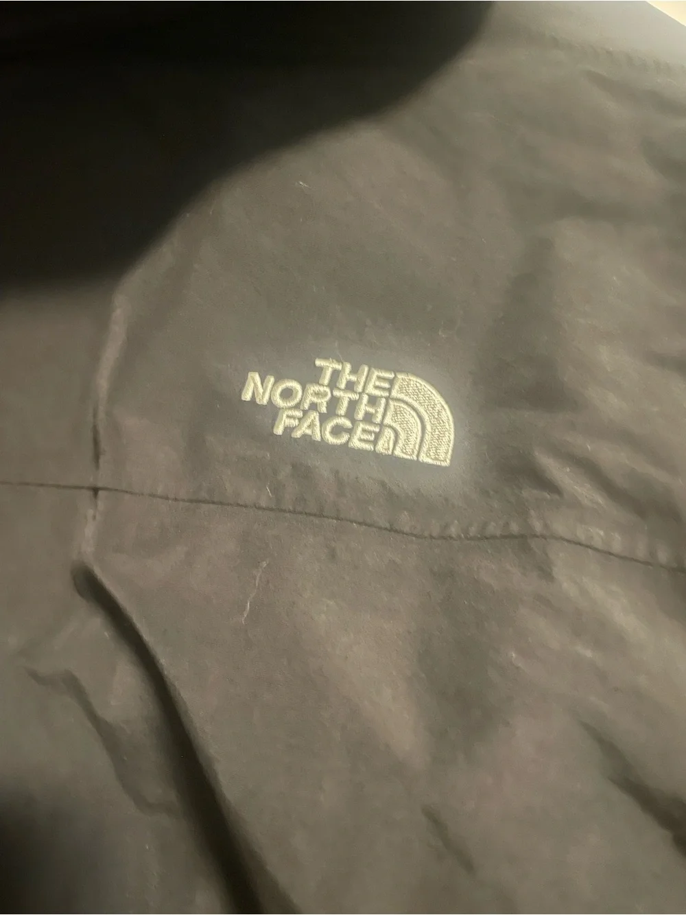 The North Face Black Hooded Jacket Shell